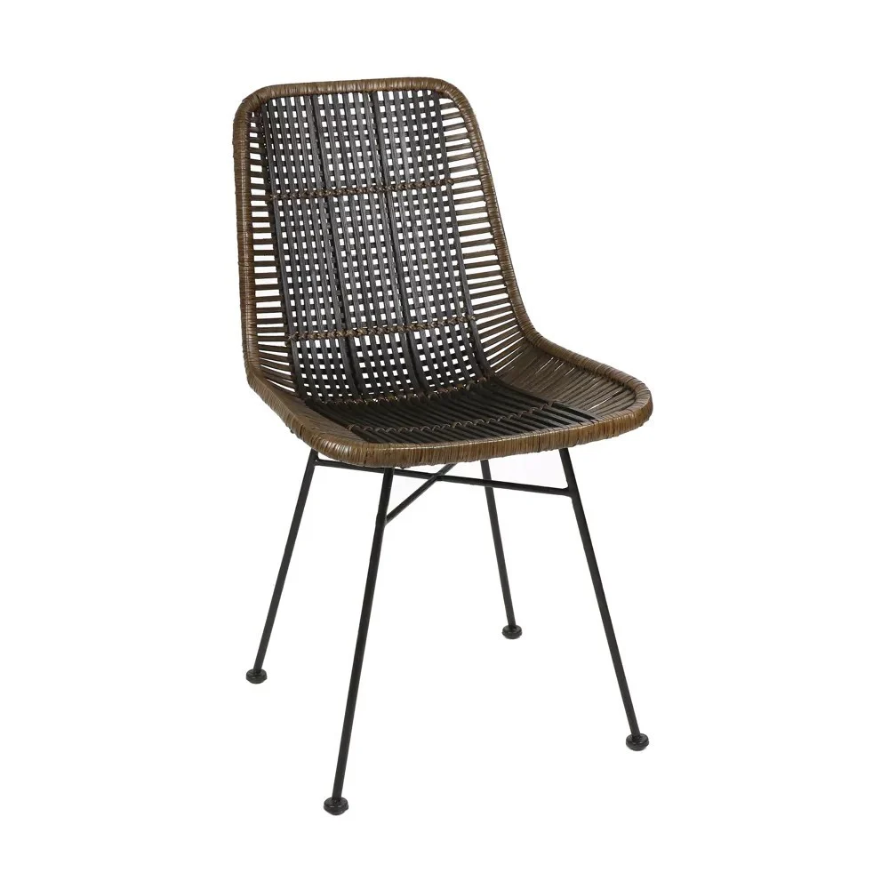 Sedia CAPPUCINO - L 43 x L 52 x H 82 cm - marrone scuro