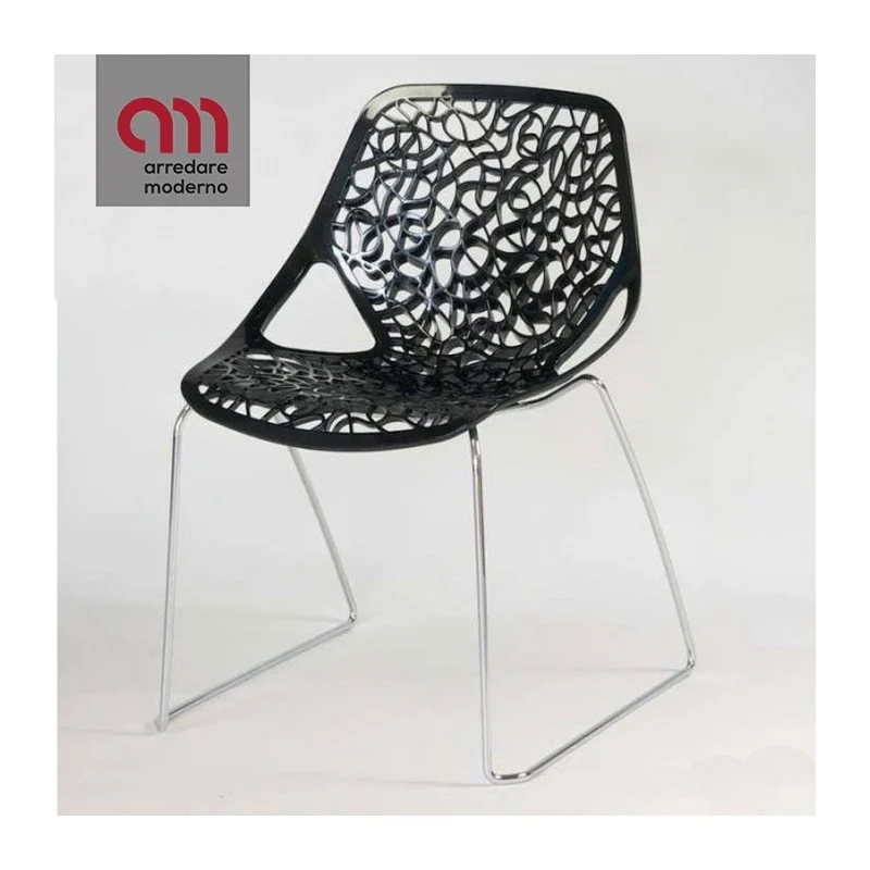 Sedia Caprice Wire Casprini a slitta