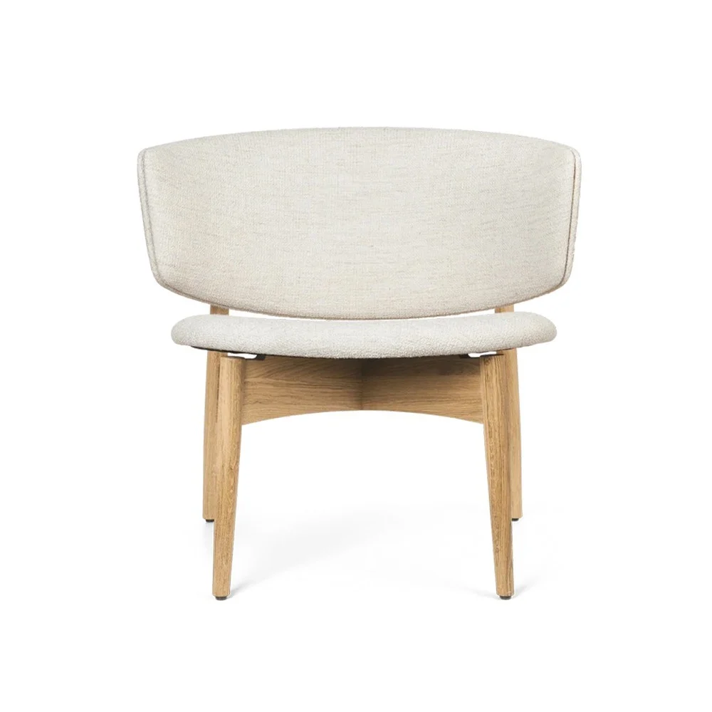 Sedia da salotto Herman - Quercia/bianco sporco