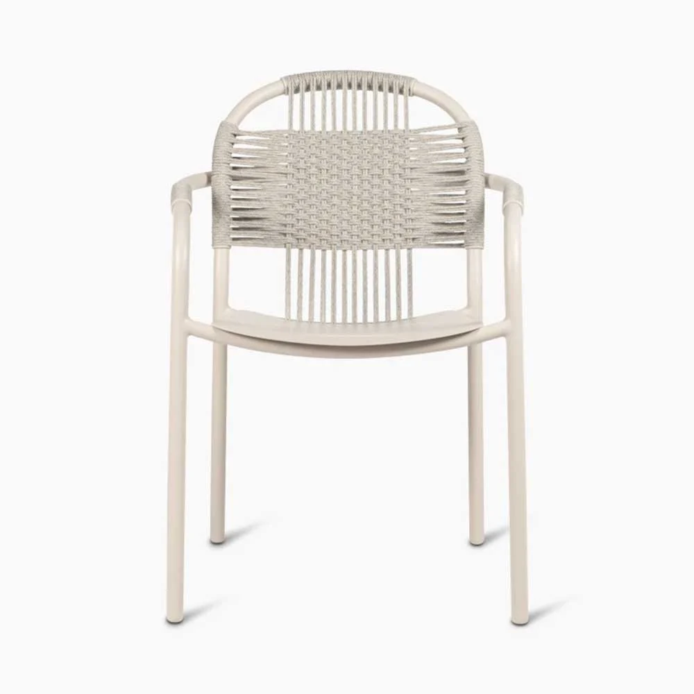Sedia da tavolo Cleo Dune White