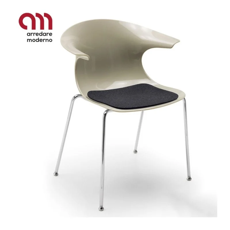 Sedia Loop Mono 4 Legs Infiniti Design