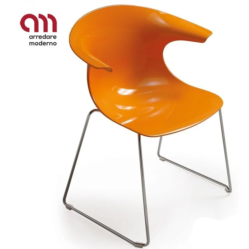 Sedia Loop Mono Sled Infiniti Design