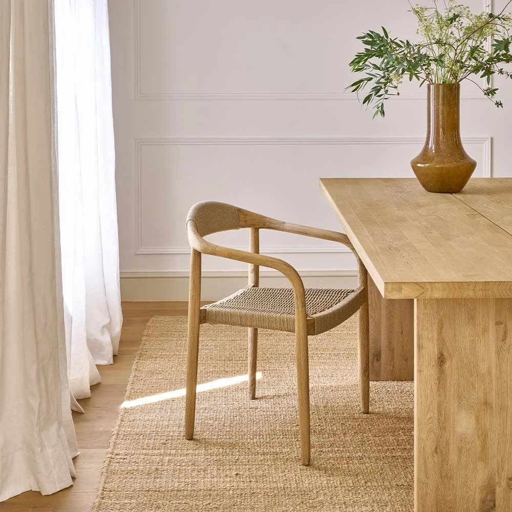 Sedia Mira L 51.6 x W 57 x H 76 cm - Naturale