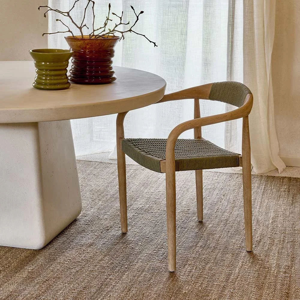 Sedia Mira L 51.6 x W 57 x H 76 cm - Verde