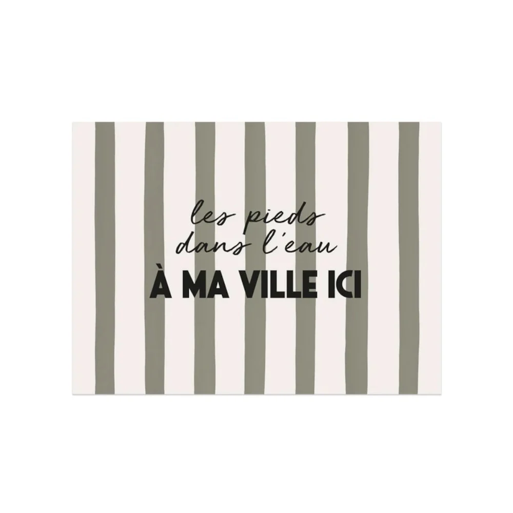 Set da tavola in vinile personalizzato
