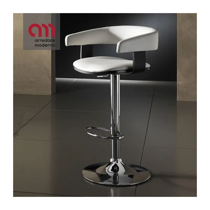 Sgabello Casting White Tomasucci