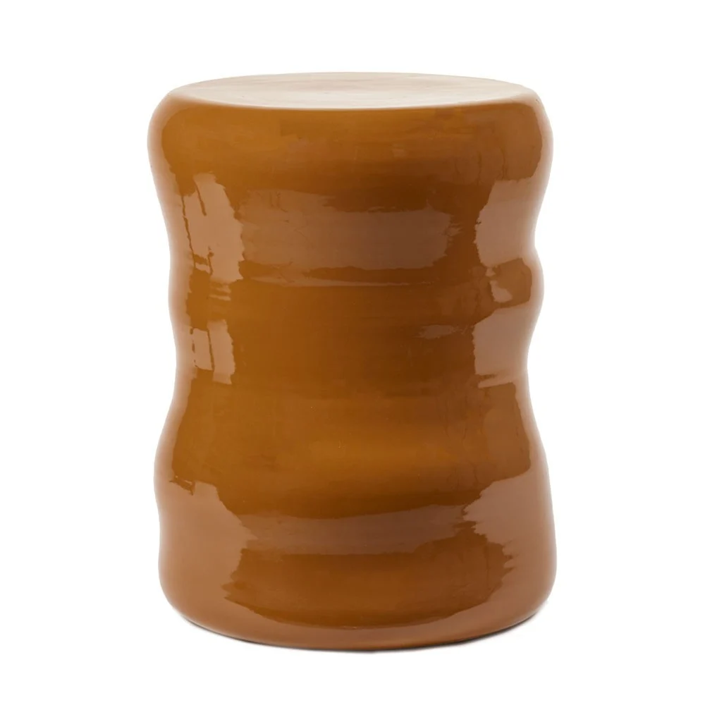 Sgabello organico Marie ruggine