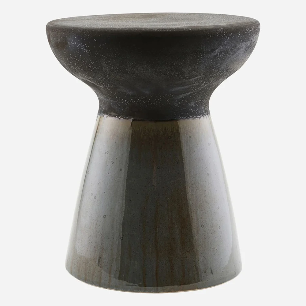 Sgabello Pablo - Verde/Marrone
