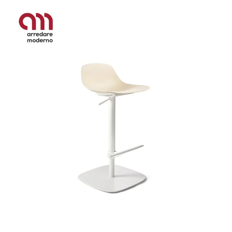 Sgabello Pure Loop Mini 3D wood Infiniti Design