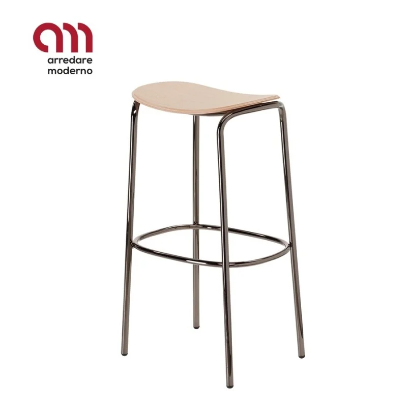 Sgabello Trick Wood Scab Design