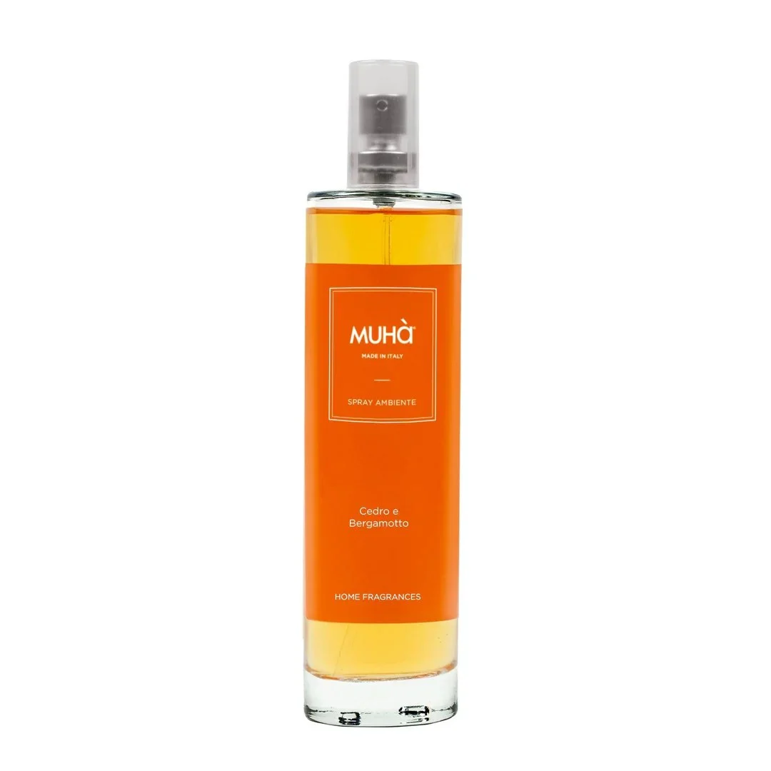 Muhà Spray Profumatore Diffusore Cedro & Bergamotto 100 Ml