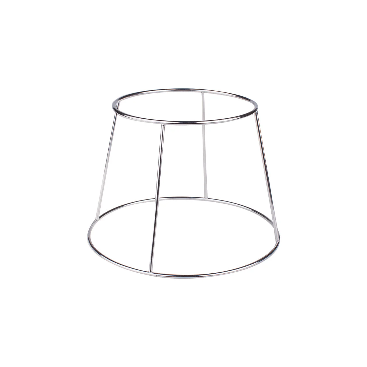 AGNELLI Supporto Vassoio Acciaio Cromato D 19 / 28 Cm