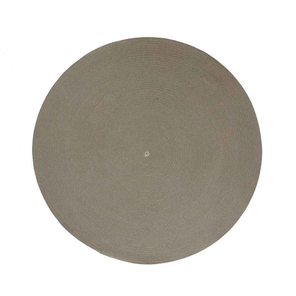 Tappeto Circle taupe Ø140 cm