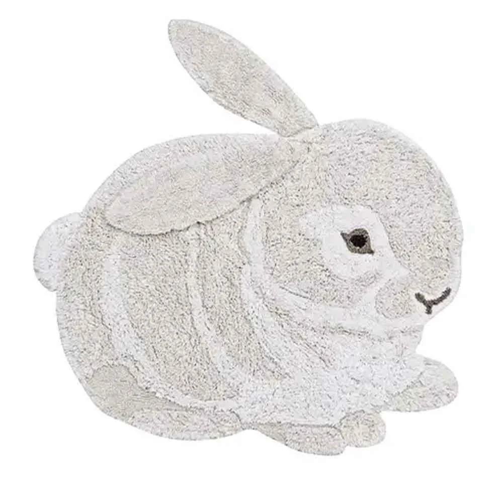 Tappeto in cotone lavabile Bunny