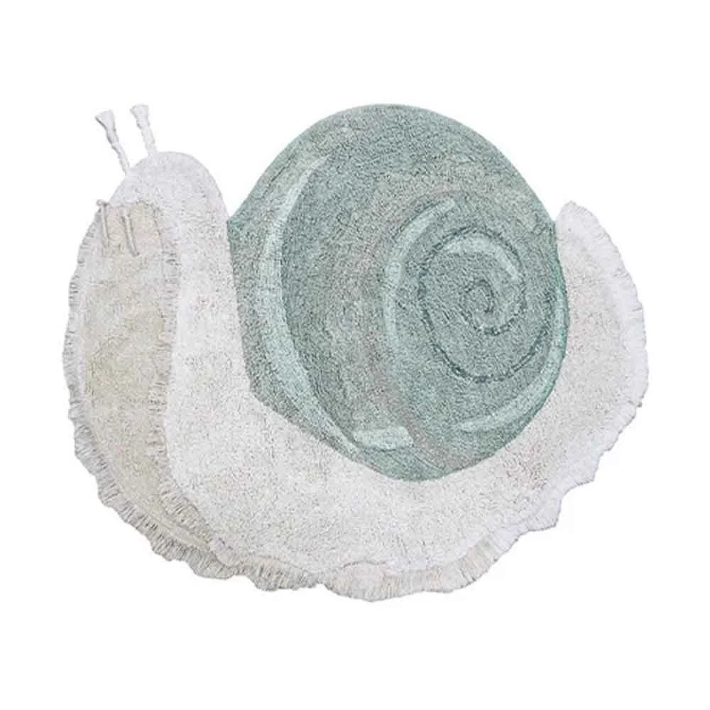 Tappeto in cotone lavabile Snail