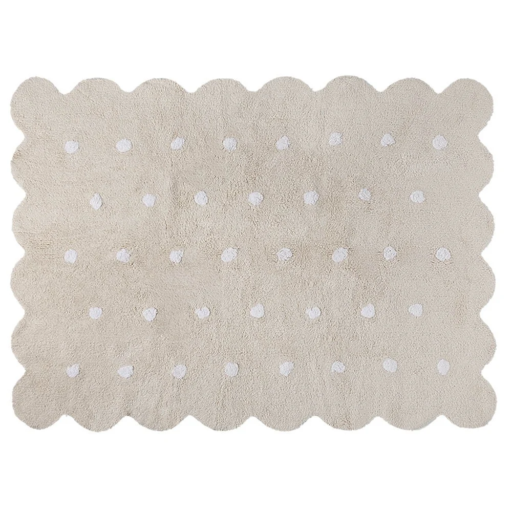 Tappeto lavabile Biscuit beige