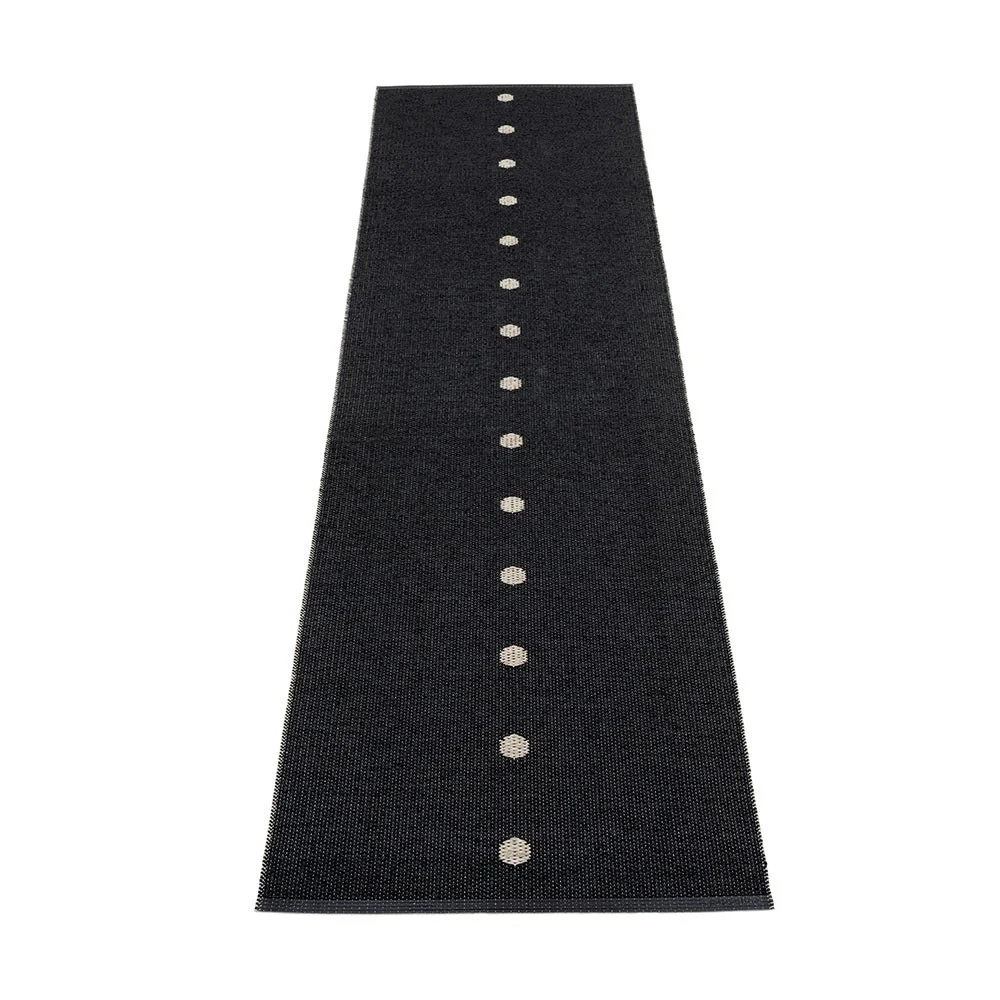 Tappeto nero Peg