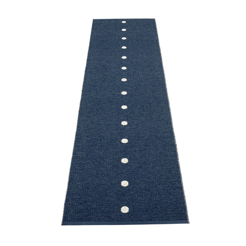Tappeto Peg blu scuro