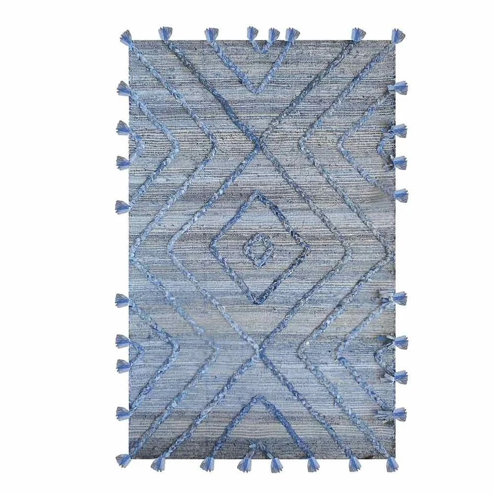 Tappeto Worgan in denim