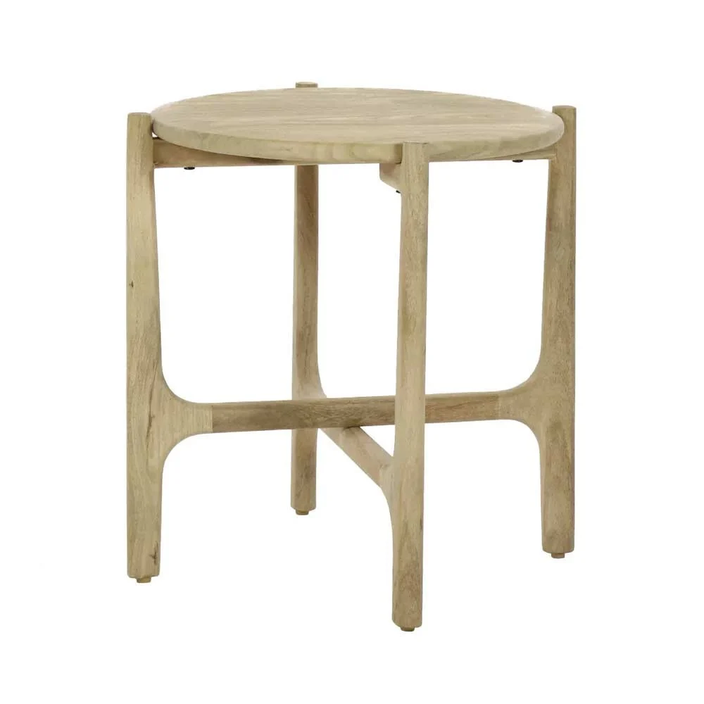 Tavolino CABANE DIA 45 x H 50 cm - naturale
