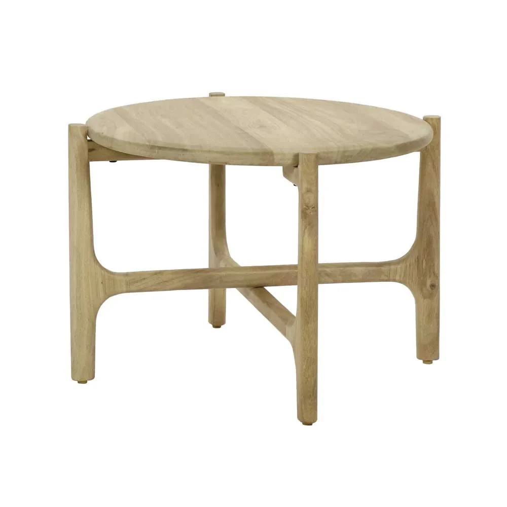 Tavolino CABANE DIA 55 x H 40 cm - naturale