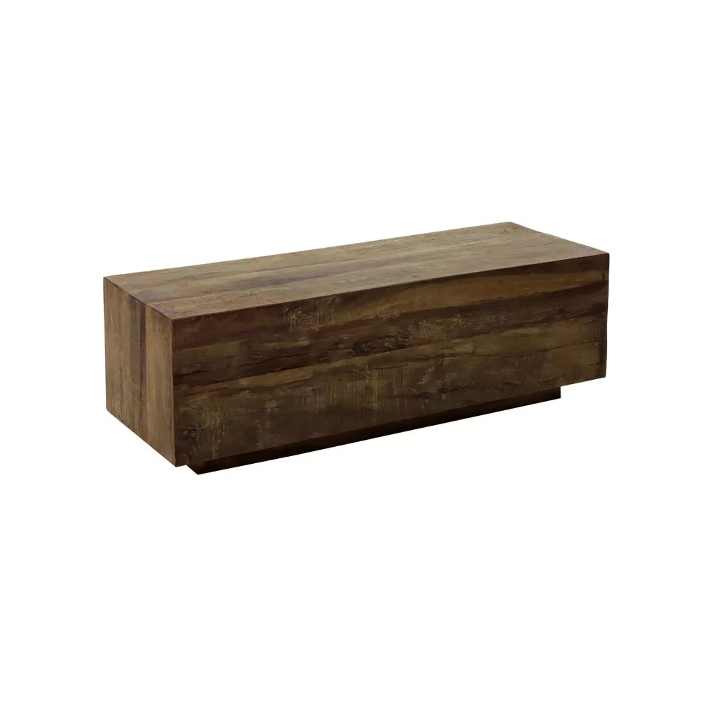 Tavolino TEMBA L 110 x L 35 x H 30 cm - marrone