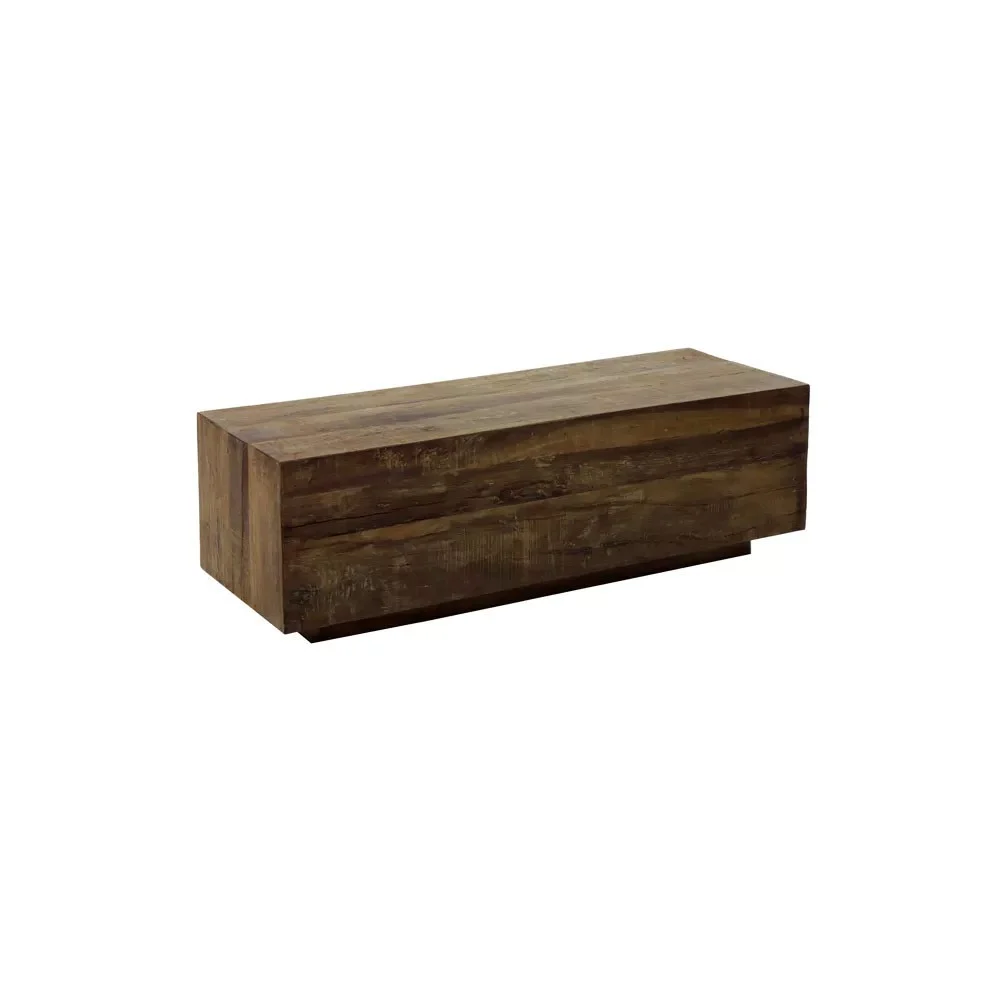 Tavolino TEMBA L 95 x L 35 x H 30 cm - marrone