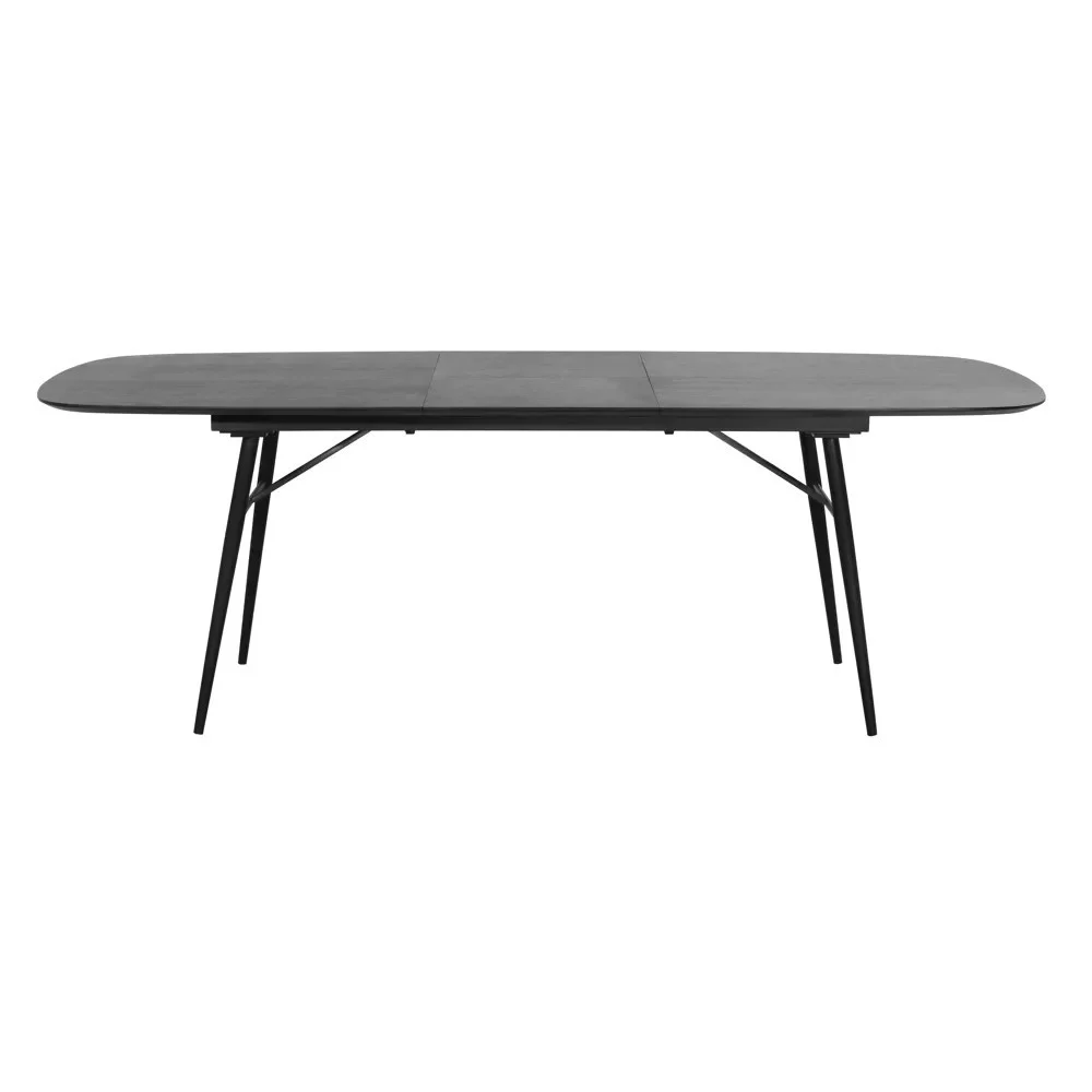 Tavolo allungabile ITALO - L 180/230 x L 105 x H 76 cm - nero