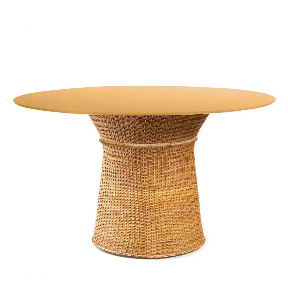 Tavolo Caribe Natural giallo