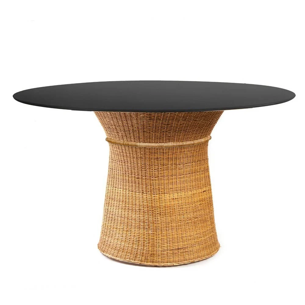 Tavolo Caribe Natural nero