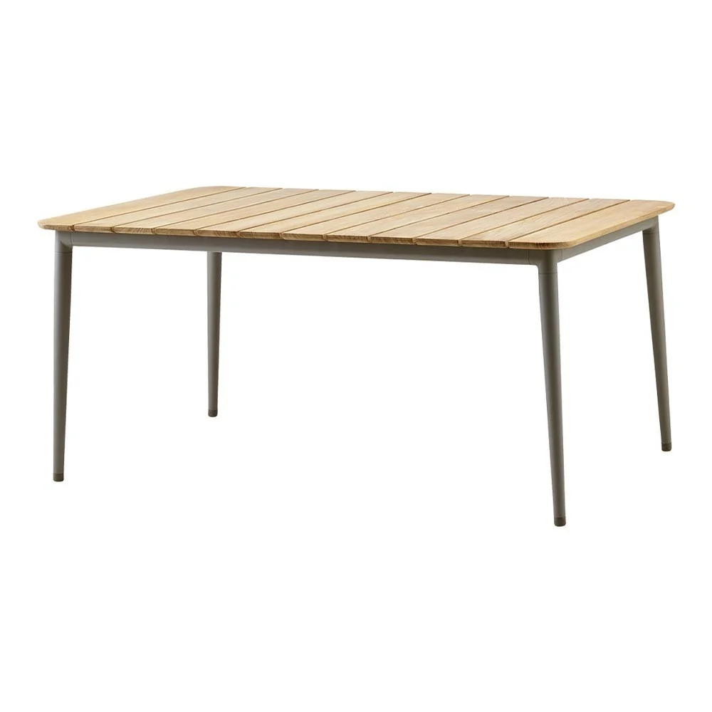 Tavolo da pranzo Cor con base tortora L