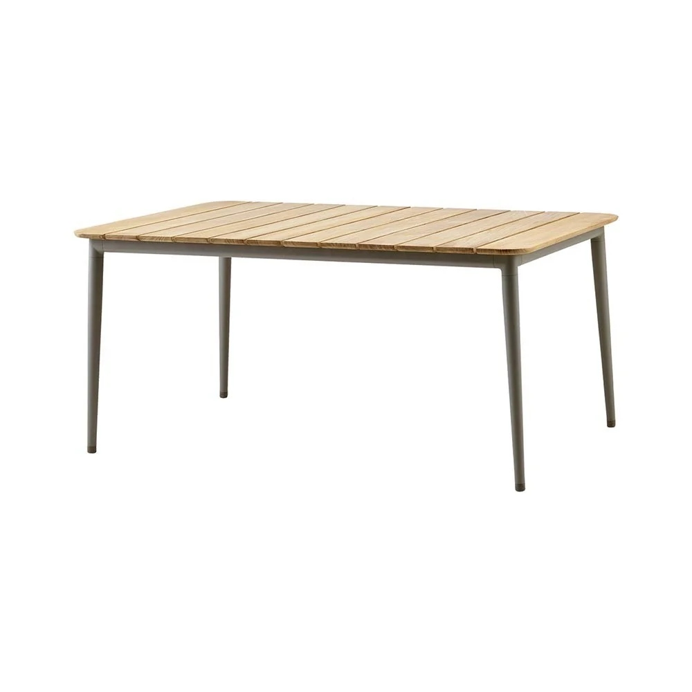 Tavolo da pranzo Cor con base tortora M