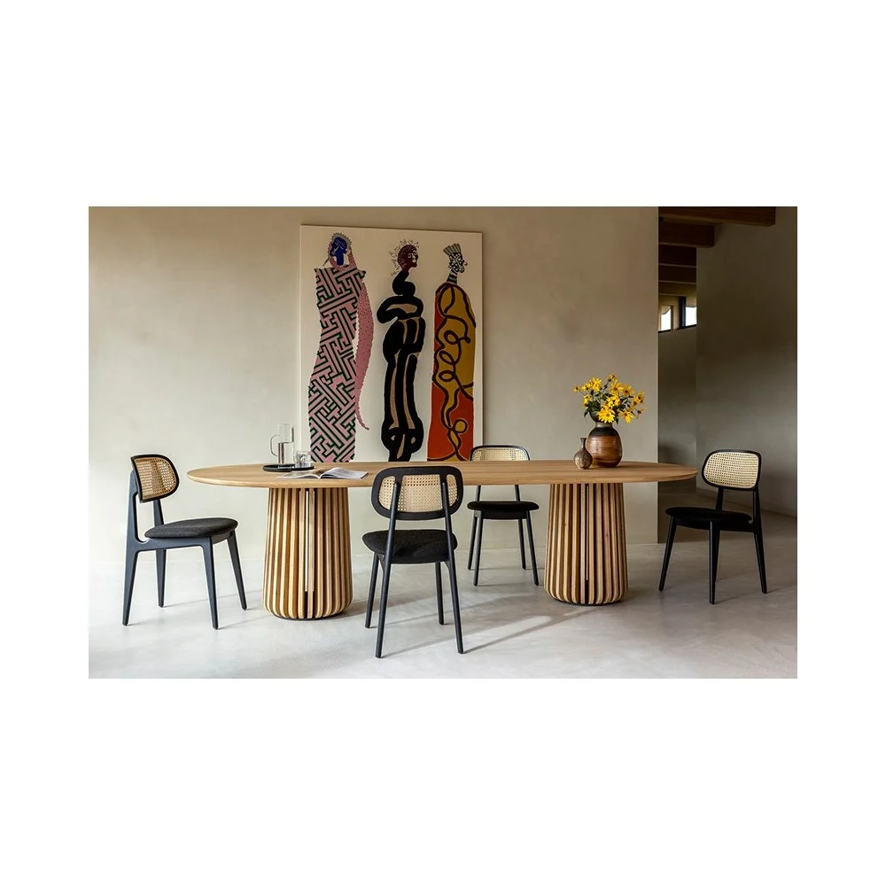 TAVOLO DA PRANZO OVALE MARU