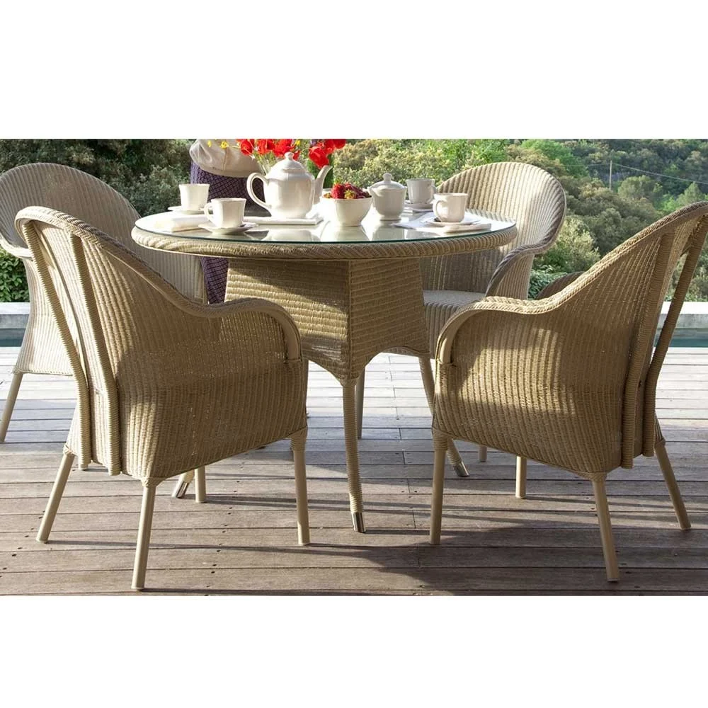 Tavolo da pranzo rotondo Nimes D110 Bianco