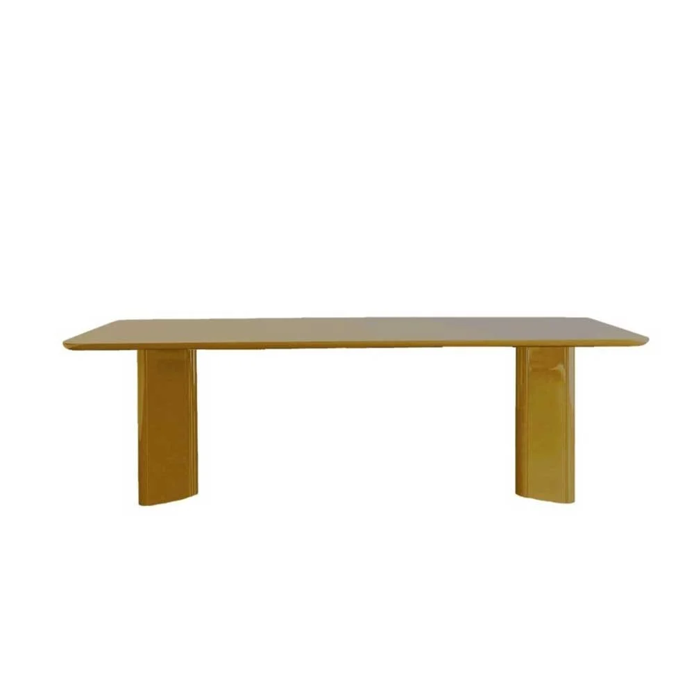 Tavolo da pranzo Victoire - 260x100 - Legno laccato ambra