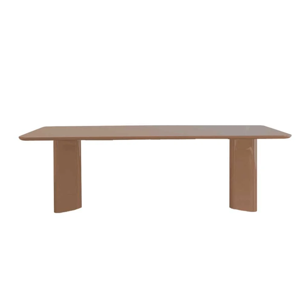 Tavolo da pranzo Victoire - 260x100 - Legno laccato mirtillo rosso