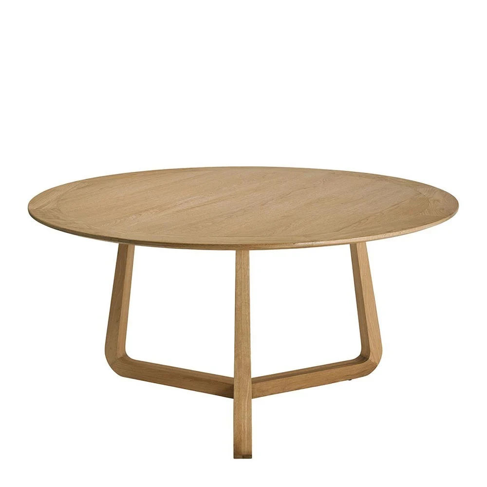 Tavolo rotondo MAXINE in rovere chiaro - ø 150 cm