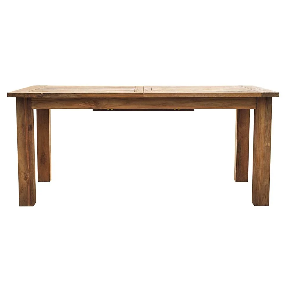 Tavolo allungabile Sumatra realizzato il legno di teak