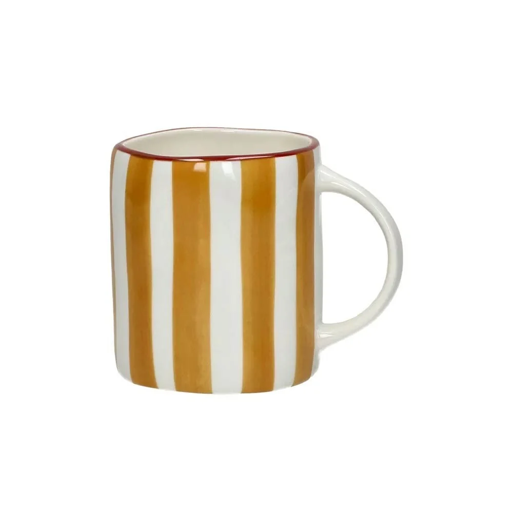 Tazza MYKONOS L 12 x L 8,5 x H 9 cm - giallo