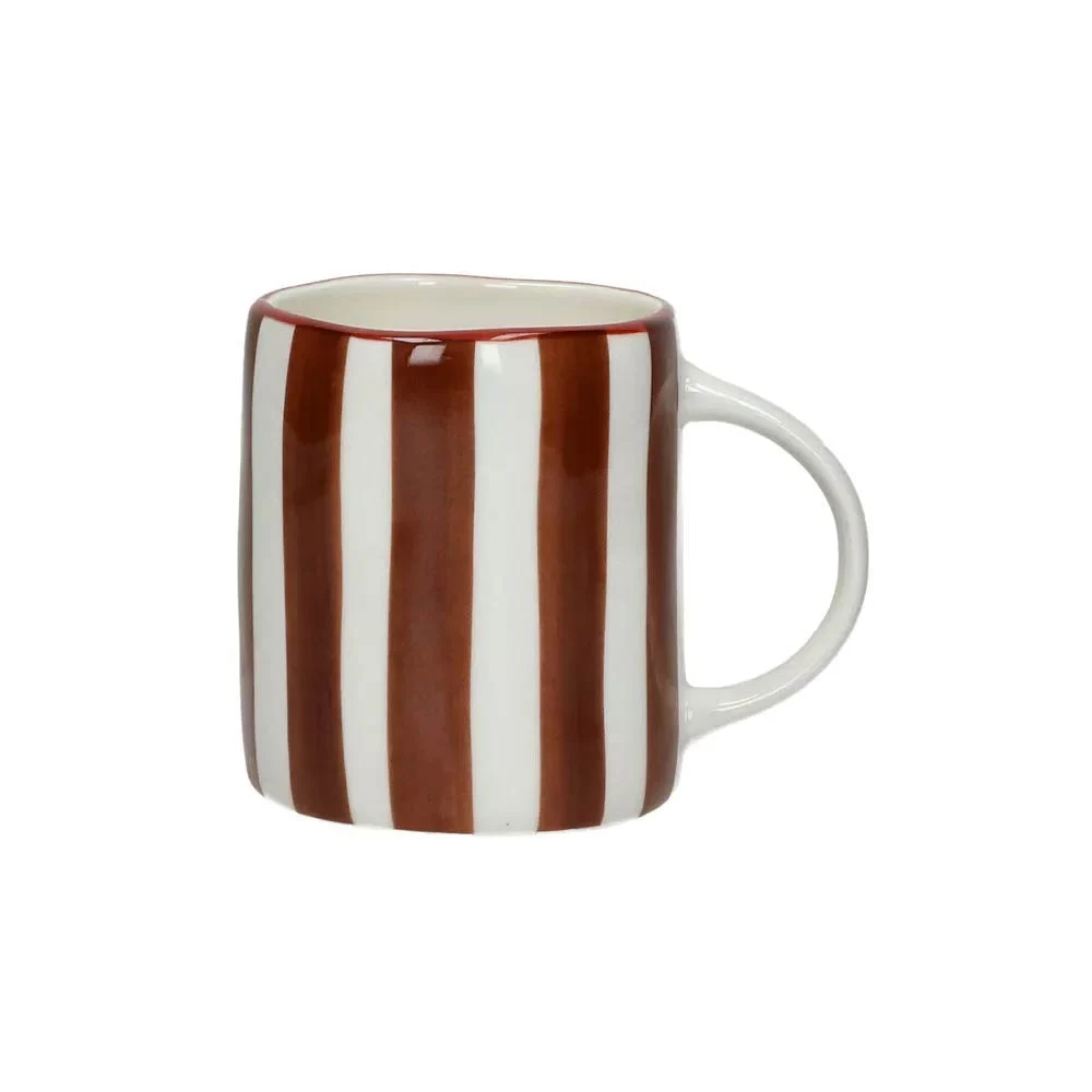 Tazza MYKONOS L 12 x L 8,5 x H 9 cm - ruggine