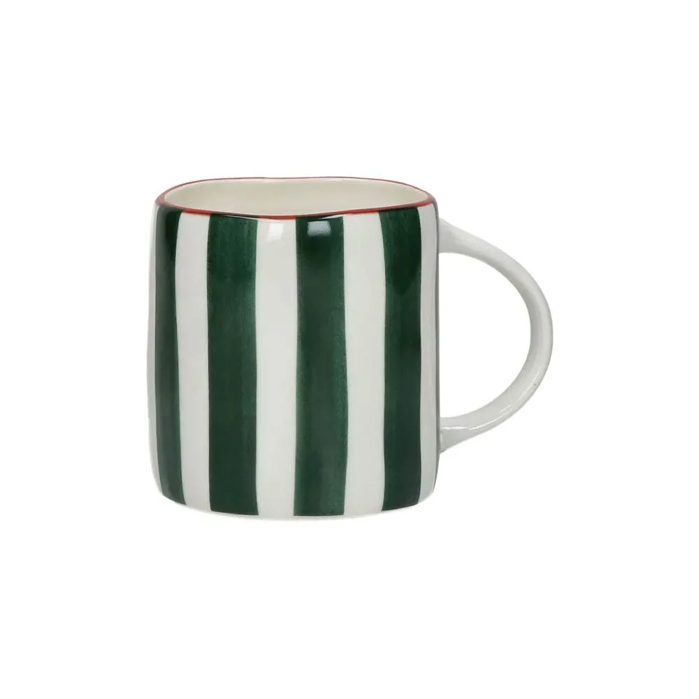 Tazza MYKONOS L 12 x L 8,5 x H 9 cm - verde
