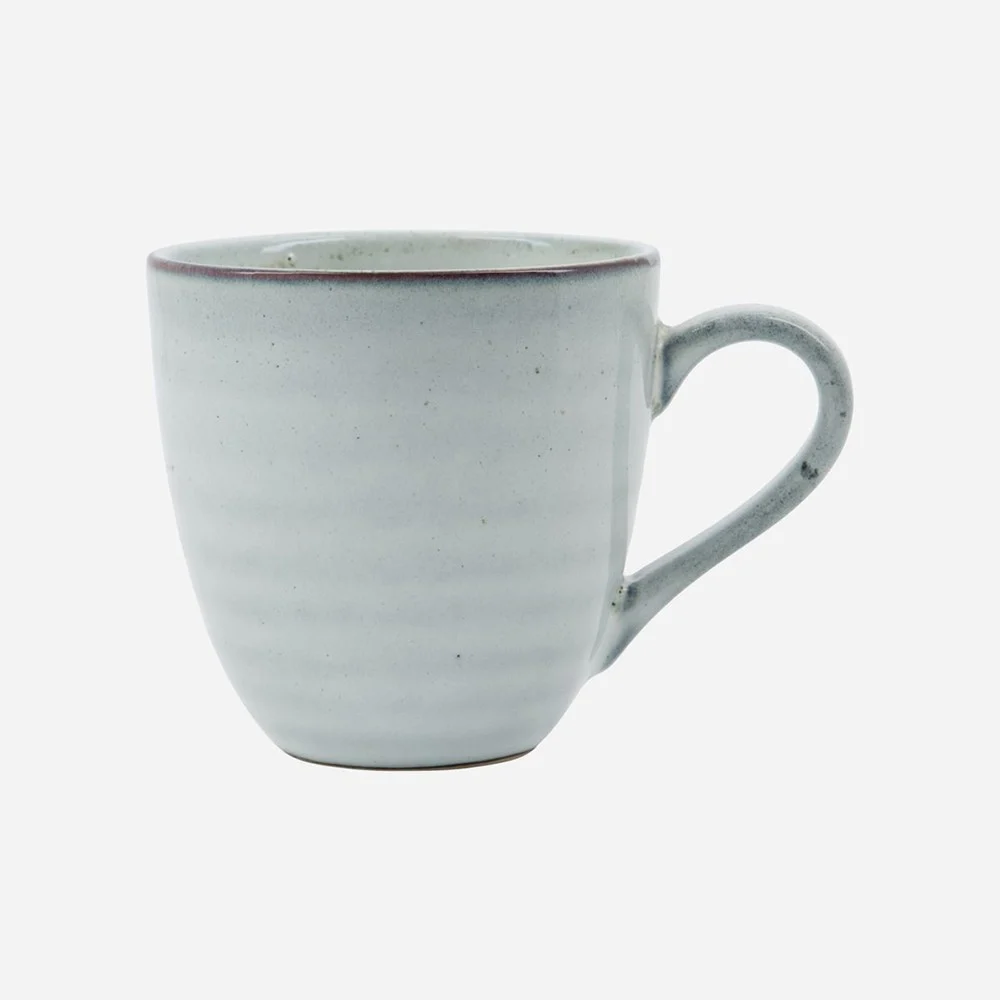Tazza rustica - Grigio/Blu