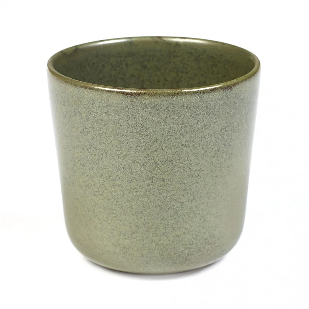 Tazza Surface senza manico camogreen Ø9 cm