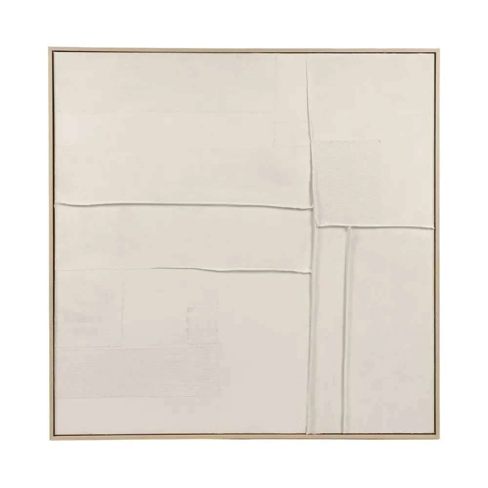 Tela con telaio BIANCO L 100 x L 5 x H 100 cm - bianco