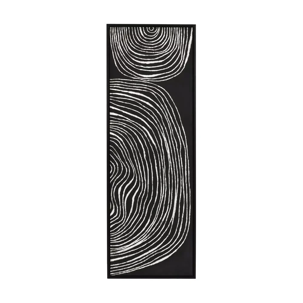 Tela con telaio SESTRI L 43 x L 4,3 x H 123 cm - nero