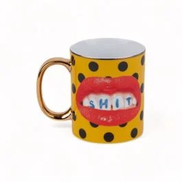 TOILETPAPER HOME TAZZA IN PORCELLANA SHIT