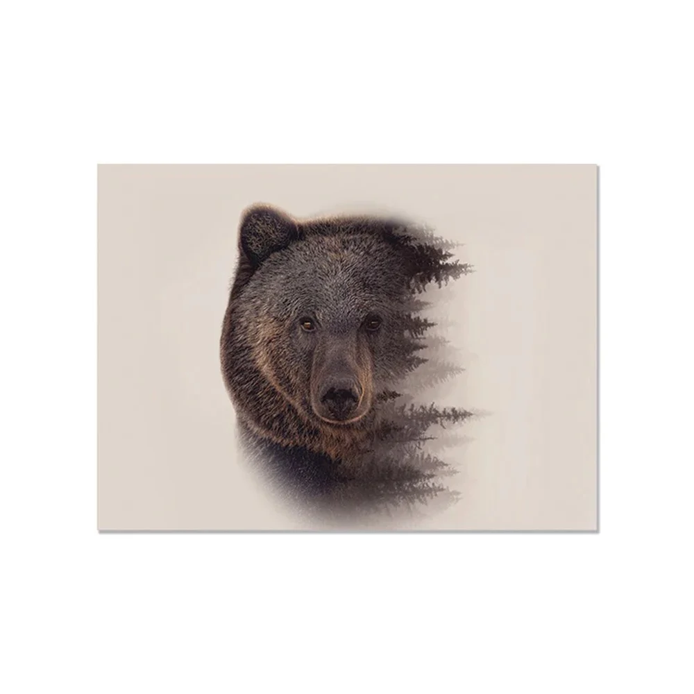 Tovaglietta in vinile Orso Marrone
