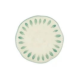 DOMITILLA VERDE ACQUA PIATTO PIANO