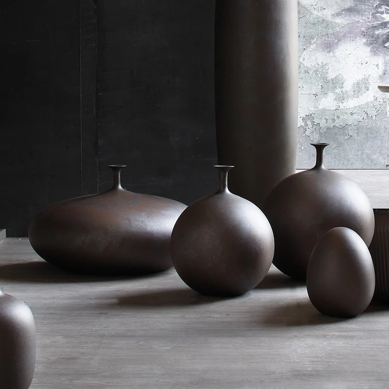 Vasi in ceramica Metallic Collection Adriani e Rossi