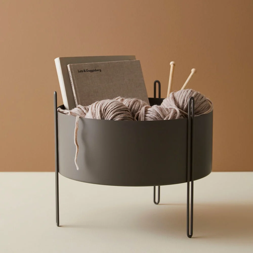 Vaso da fiori Pidestall taupe M
